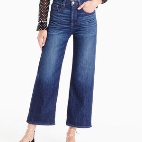 j crew wide leg jeans